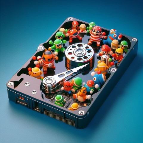 Disque Dur Rétrogaming